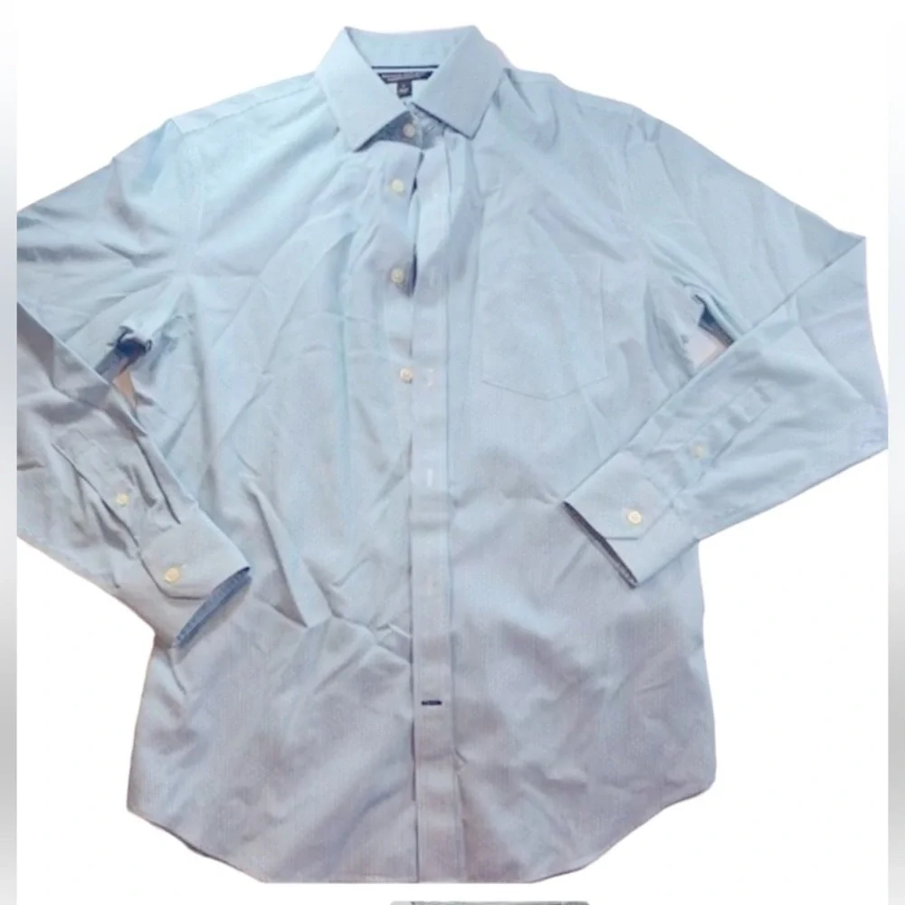 Banana Republic | Button Down Shirt Non-Iron Light Blue Dress Up Button Up